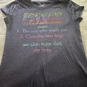 GIRLS| Dad Definition T Shirt